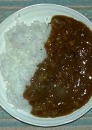 ひき肉カレー-レシピのメイン写真