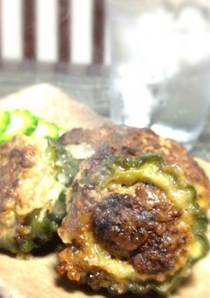 ゴーヤの肉詰め-レシピのメイン写真