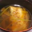 余った餃子de簡単さっぱりスープ