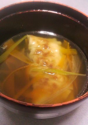 余った餃子de簡単さっぱりスープ-レシピのメイン写真