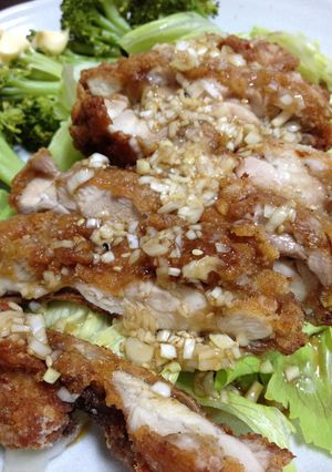 鶏もも肉の山賊焼き♫-レシピのメイン写真
