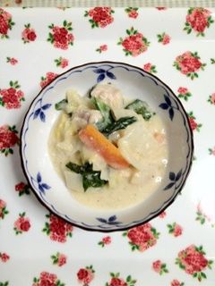 簡単!白菜のクリーム煮!-レシピのメイン写真