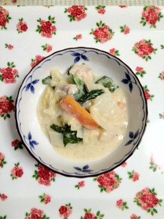 簡単!白菜のクリーム煮!-レシピのメイン写真