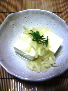 たまねぎ冷奴-レシピのメイン写真