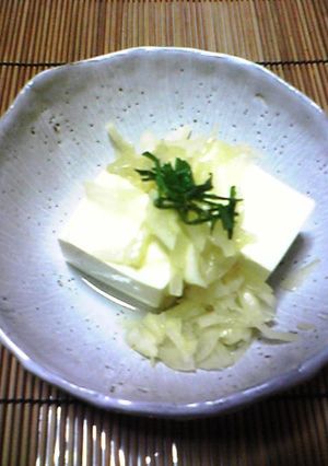 たまねぎ冷奴-レシピのメイン写真