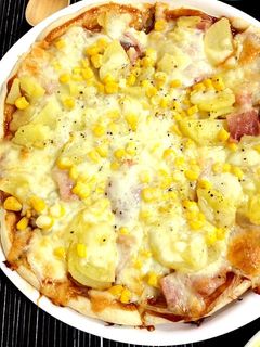☆ジャーマンポテトのピッツア☆-レシピのメイン写真