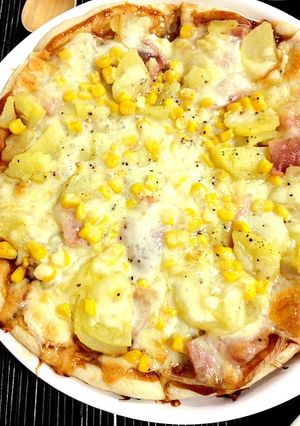 ☆ジャーマンポテトのピッツア☆-レシピのメイン写真