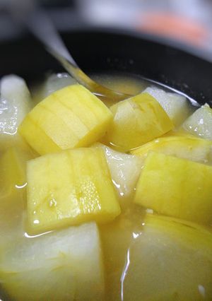 夏のごちそう☆かもうり(冬瓜)の塩麹煮-レシピのメイン写真