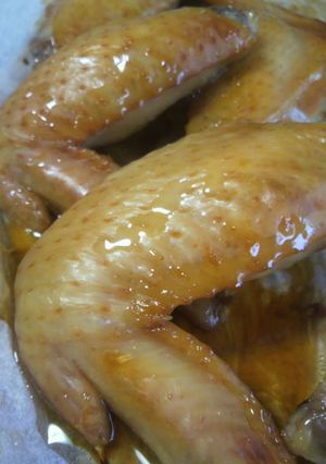 *手羽先のにんにく醤油焼き*-レシピのメイン写真