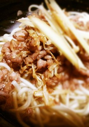 冷やしそぼろめん-レシピのメイン写真