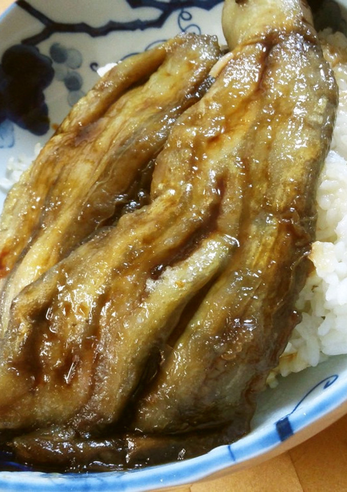 茄子の蒲焼丼-レシピのメイン写真
