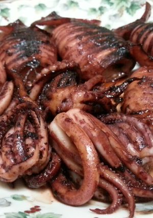 簡単！屋台風イカ焼き-レシピのメイン写真