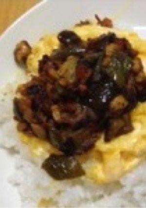 ベジタブルオムキーマカレー-レシピのメイン写真