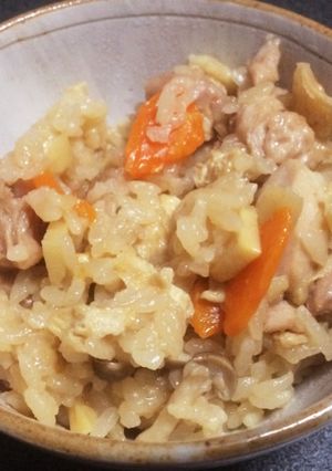 覚書：五目御飯-レシピのメイン写真