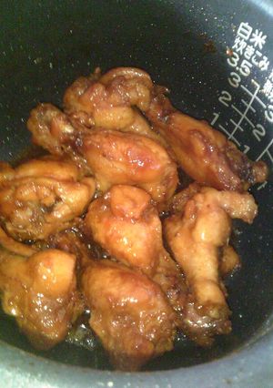 炊飯器で☆手羽元の照り煮-レシピのメイン写真