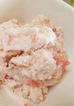 トマトのアイスクリーム-レシピのメイン写真