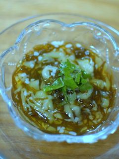 もずくとへちまの酢の物-レシピのメイン写真
