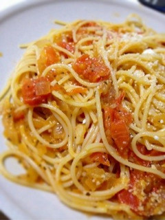 簡単うまいトマトパスタ-レシピのメイン写真
