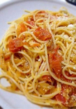 簡単うまいトマトパスタ-レシピのメイン写真