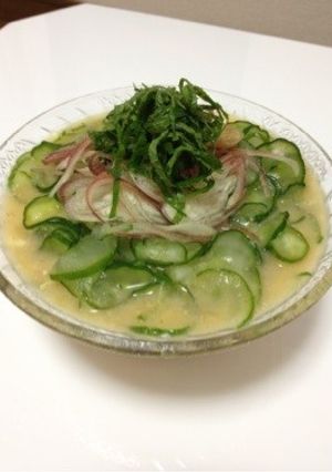 即席！冷や汁-レシピのメイン写真