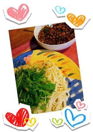 担々冷麺・.゜+*・°゜。*-レシピのメイン写真