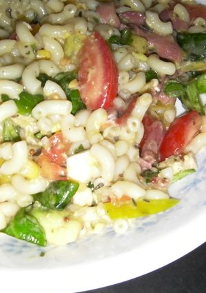 よくあるフランスのパスタサラダ-レシピのメイン写真
