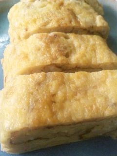 バナナ入り☆お菓子な卵焼き-レシピのメイン写真