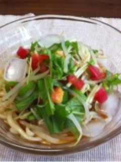 5分で出来る!手抜き冷やしうどん!-レシピのメイン写真