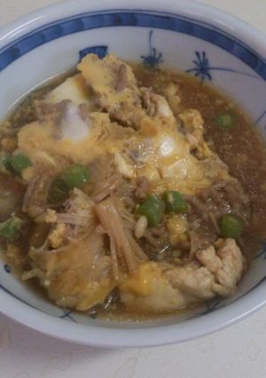 挽き肉卵とじ-レシピのメイン写真