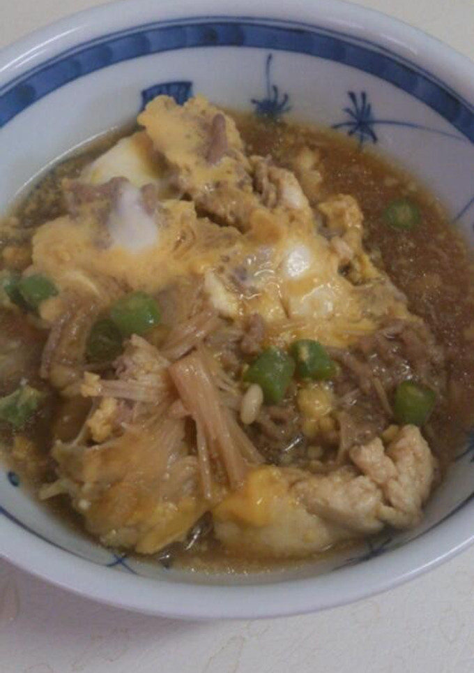 挽き肉卵とじ-レシピのメイン写真