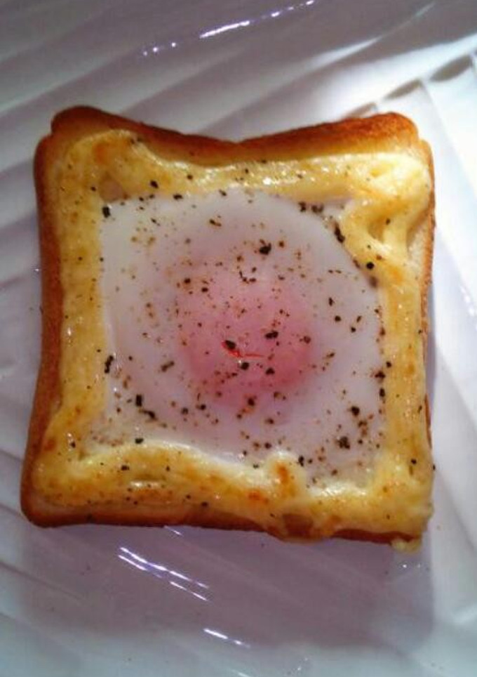 香ばしマヨがそそる！目玉焼きトースト＊＊-レシピのメイン写真