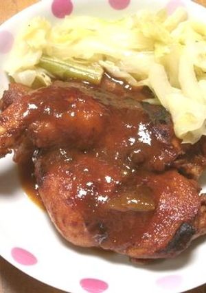 夏はバーベキューチキン（BBQ）-レシピのメイン写真