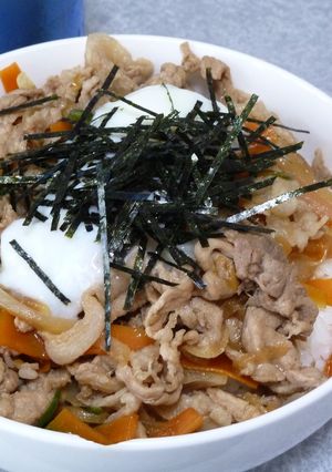 覚書：焼肉丼-レシピのメイン写真