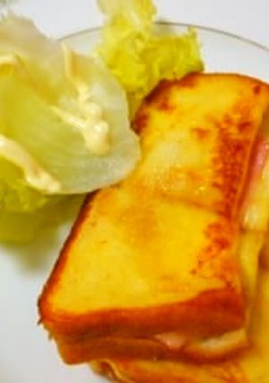 ハムチーズのフレンチトースト-レシピのメイン写真
