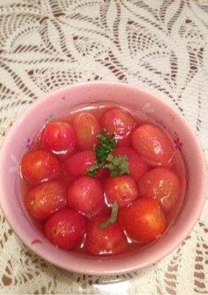 トマトの甘酢づけ-レシピのメイン写真
