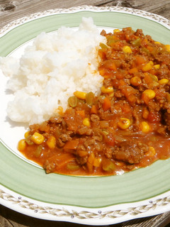 夏だ!カレーだ!シャキシャキキーマカレー-レシピのメイン写真