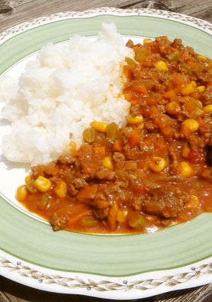 夏だ！カレーだ！シャキシャキキーマカレー-レシピのメイン写真