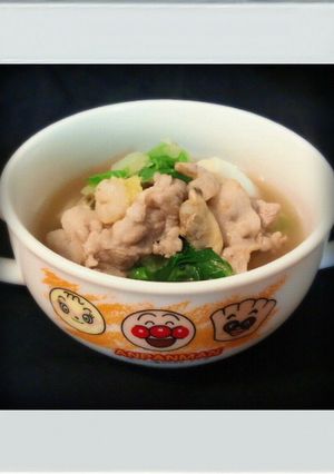 ■糖質制限■豚肉白菜簡単五目うま煮スープ-レシピのメイン写真