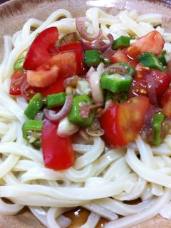 ルクエで作る★夏のさっぱり冷やしうどん♪-レシピのメイン写真