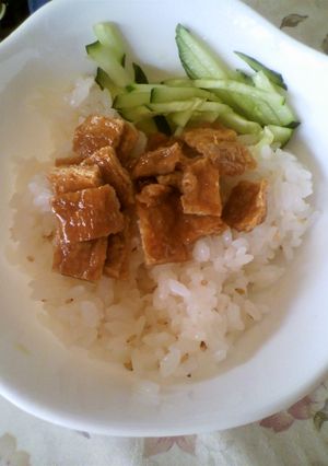 ☆簡単昼ごはん☆いなり丼-レシピのメイン写真