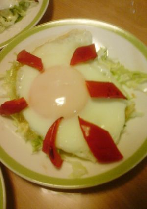 お母さんのモーニング風目玉焼き-レシピのメイン写真