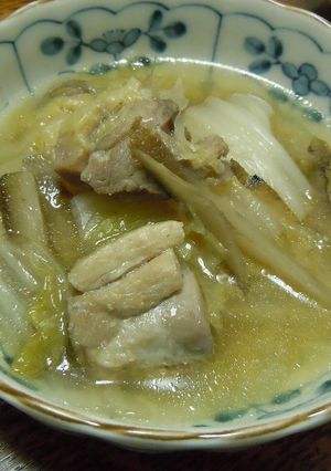 暑い夏に、鶏鍋風！-レシピのメイン写真