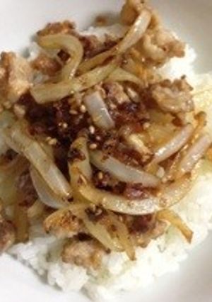 市販のタレで簡単豚丼！-レシピのメイン写真