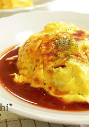 専門店の味☆ふわとろ卵の手抜きオムライス-レシピのメイン写真