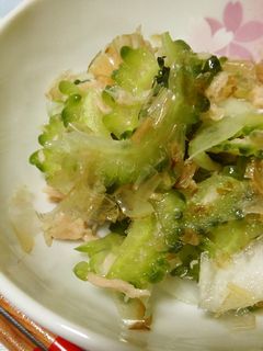 ゴーヤとツナのサラダ-レシピのメイン写真