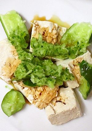 豆腐のさっぱり緑酢-レシピのメイン写真
