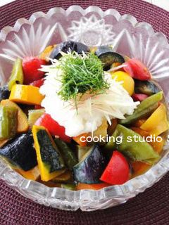 夏野菜の煮浸し-レシピのメイン写真