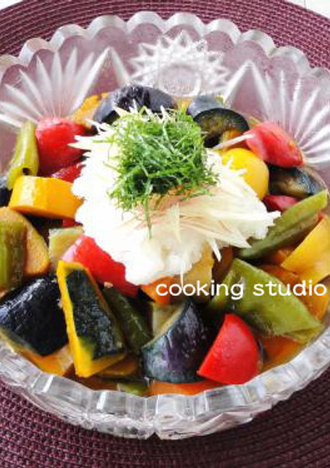 夏野菜の煮浸し-レシピのメイン写真