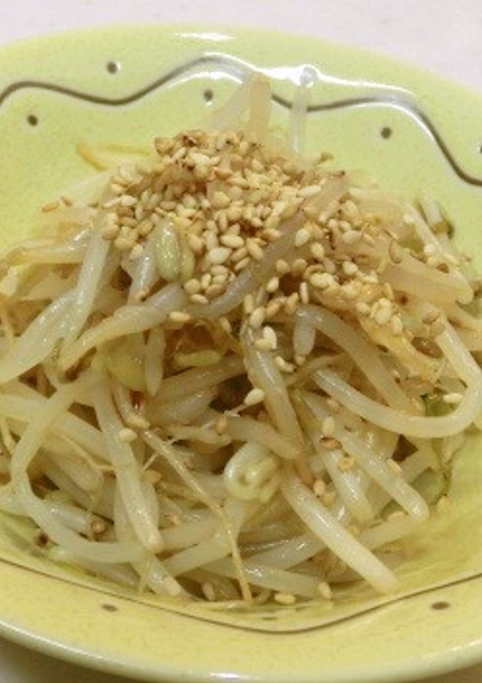 3分でできて洗い物なし！もやしの和え物-レシピのメイン写真