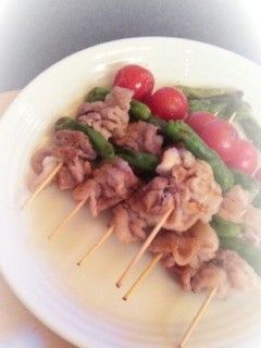 ☆シシトウとミニトマトの串焼き☆-レシピのメイン写真